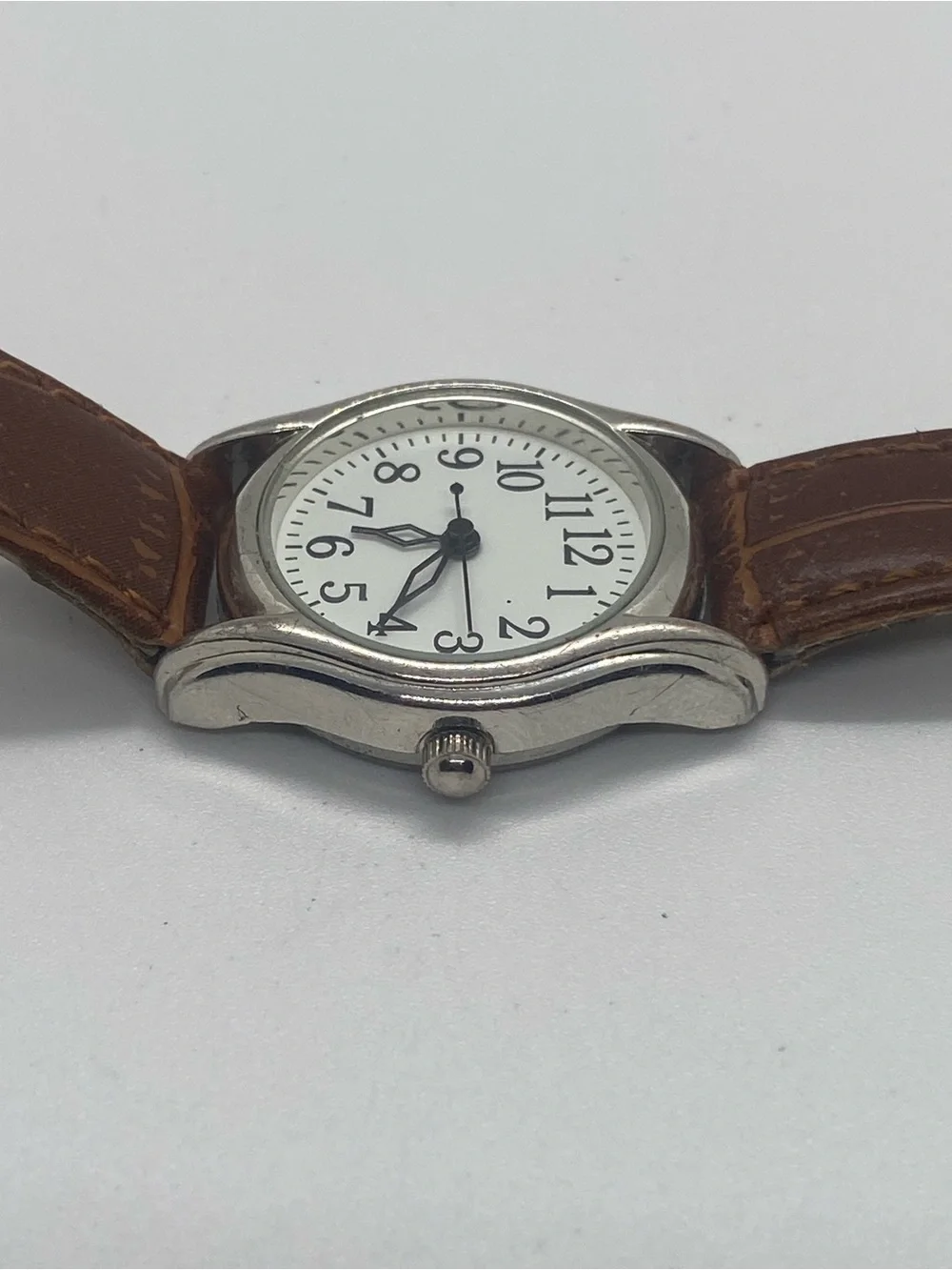 Classic Brown Leather Strap Women’s Watch